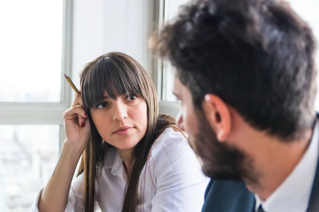 young-businesswoman-looking-customer-feedback